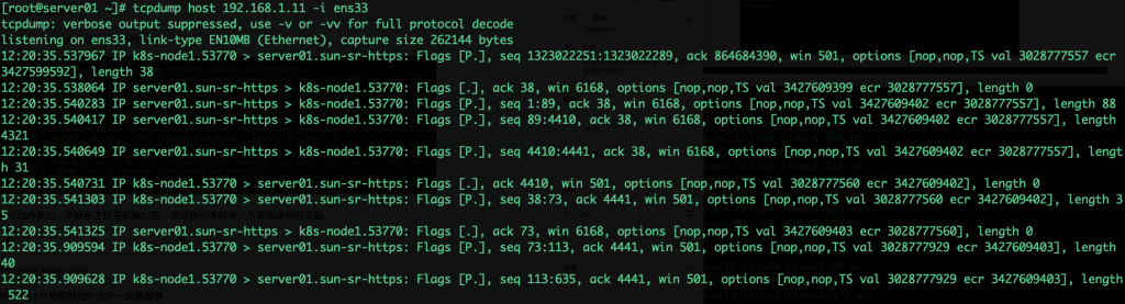 Tcpdump使用