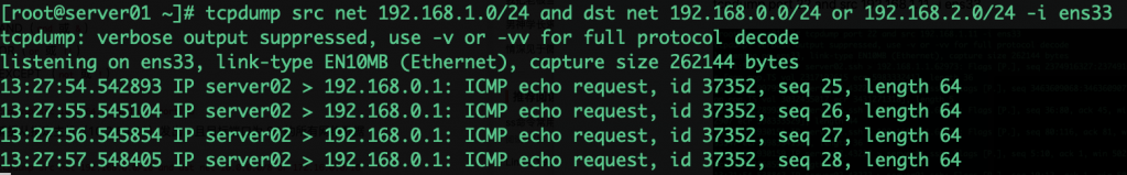Tcpdump使用
