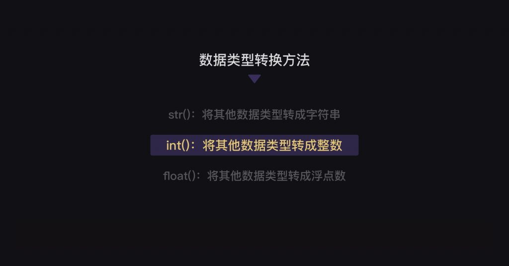 2 数据类型与转换