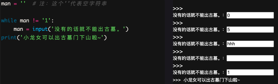 6 for循环和while循环