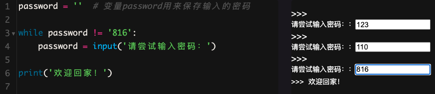 6 for循环和while循环