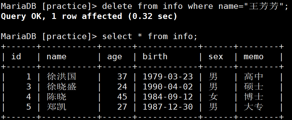 2 MYSQL SQL练习题