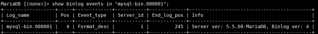 4 mysql日志