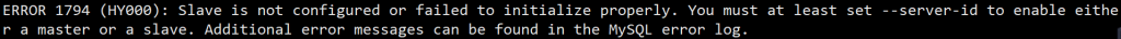 5 mysql主从备份（冷备份、内置命令备份、mysqldump 备份、mysql-binlog 备份）