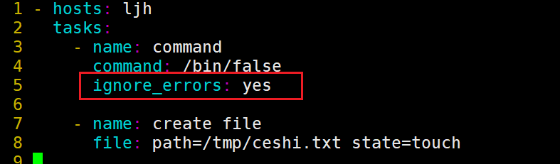 4、ansible语法（条件判断 when、循环语句with_items（loop）、block语句、触发器 handlers、tag 标签、include、错误忽略、错误处理、jinjia2）