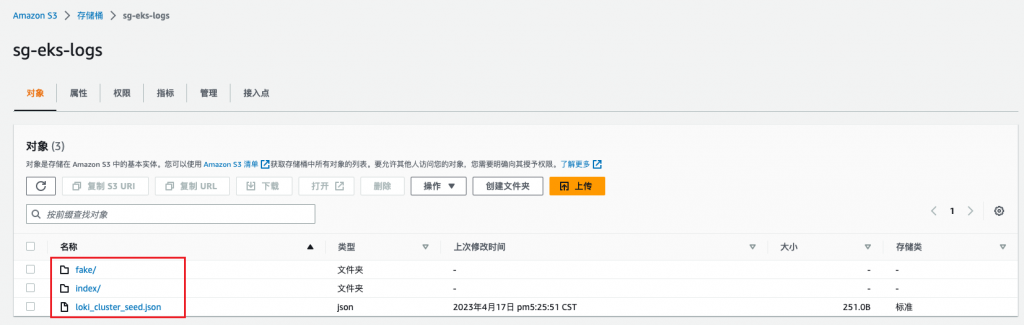 基于AWS EKS集群部署Loki日志系统