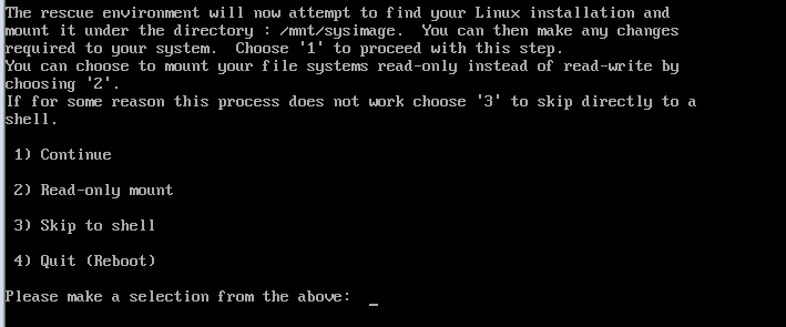 Linux系统启动流程与密码修改
