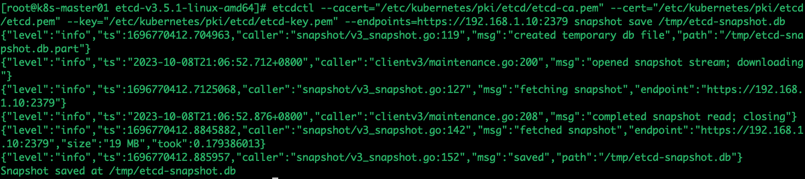 二进制搭建kubernetes升级版本