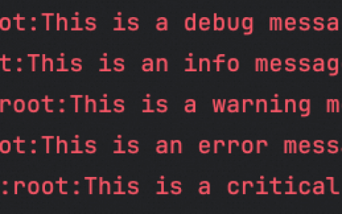Python logging