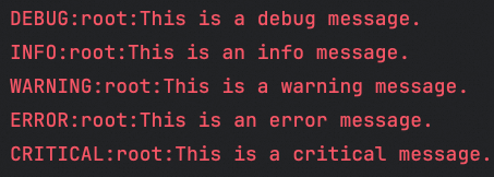Python logging