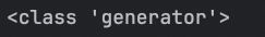 Python 生成器（Generator）