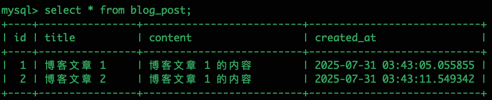 Django model 项目配置详解