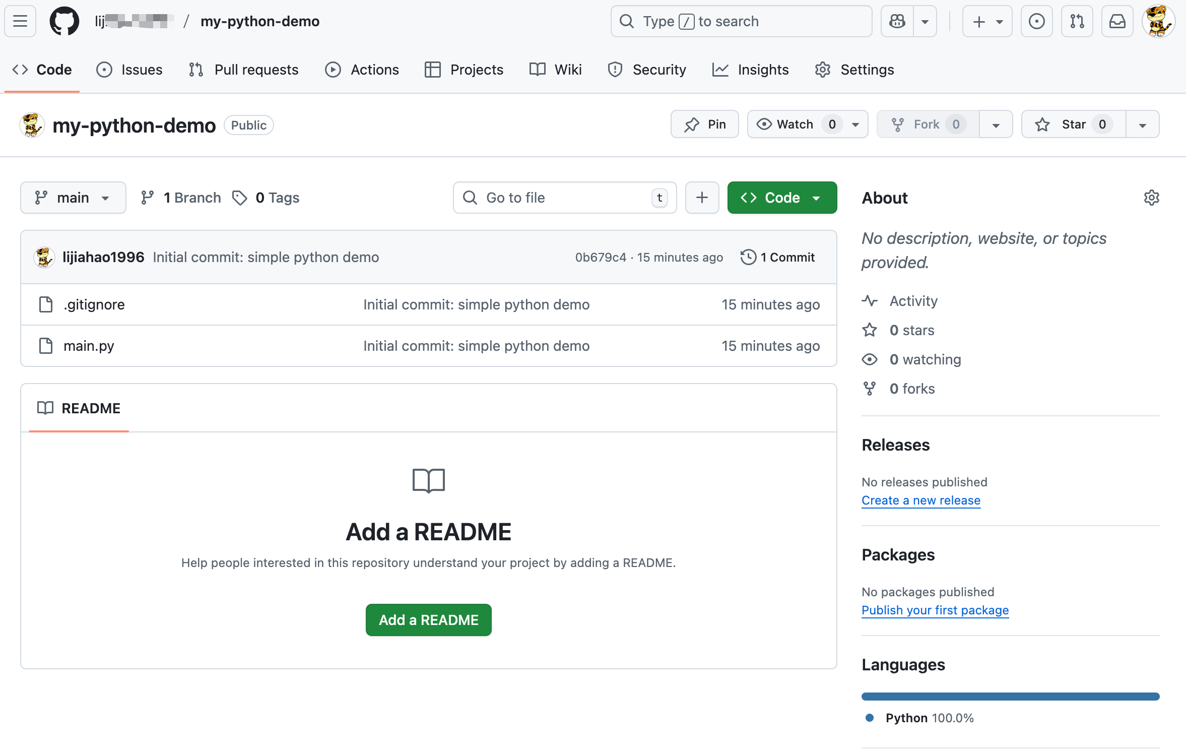 01-GitHub 构建项目流程